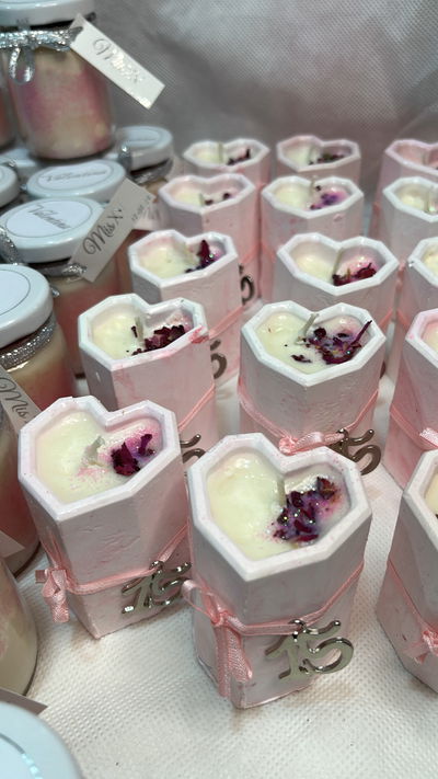 Velitas corazon souvenir 