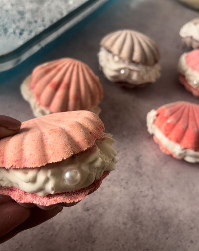 Almeja con espuma