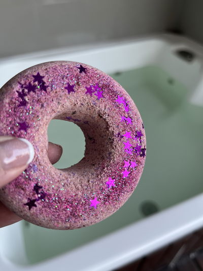 Donut con espuma