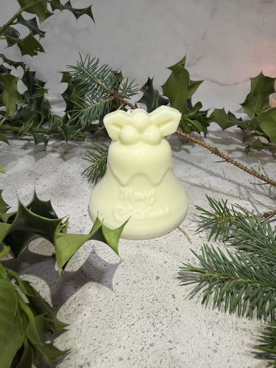 Vela campana de navidad