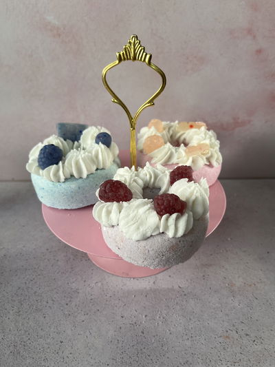 Donut pascua efervescente con espuma - rosca de pascuas 