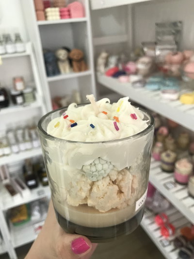 Vela torta manzana canela 