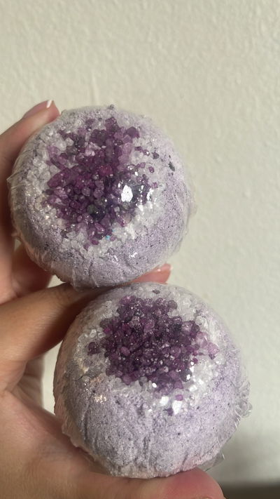 Bomba espuma y cristal sorpresa