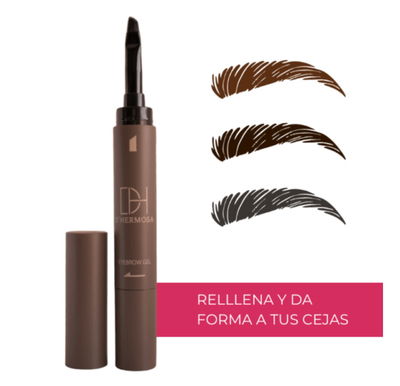 Gel para cejas con brocha