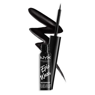 Nyx delineador resistente al agua negro