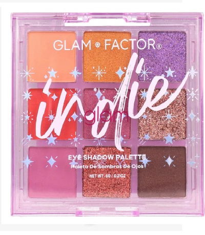 Paleta de sombras glam factor Indie 