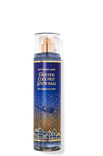 Bath and body frosten coconut 