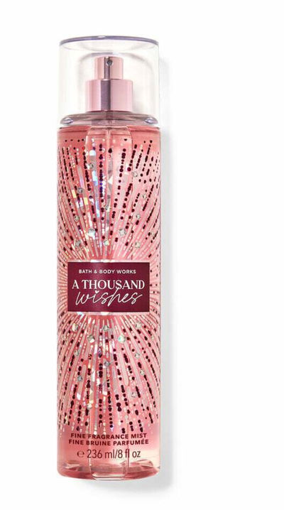 Bath and body body splash a thousand wishes 