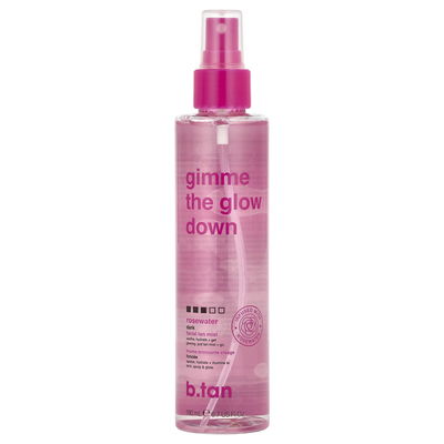 B tan Agua de rosas autobronceante 