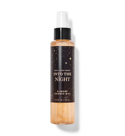 Into the night body splash con brillo 