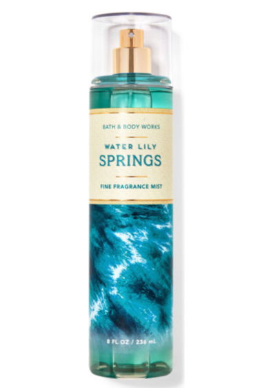 Bath body splash water lily 