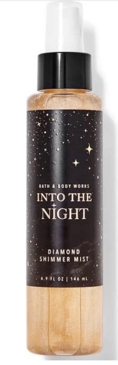 Bath and body into the night body splash shimmer