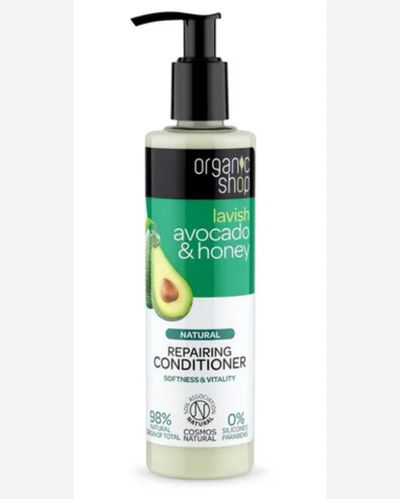 Acondicionador de palta y miel organic shop