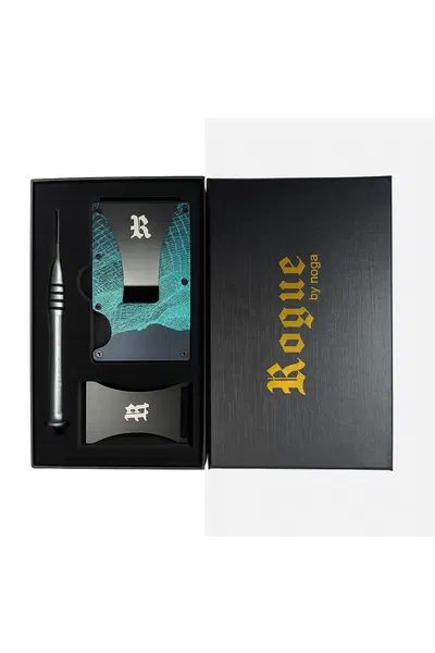 BILLETERA ROGUE VERDE TECNOLOGICO