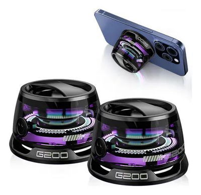 Parlante Mini Magnético Bluetooth Luz Rgb Altavoz Imán G200 
