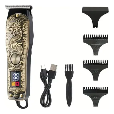 Maquina De Cortar Pelo Vintage Display Inalambrica Sj-501