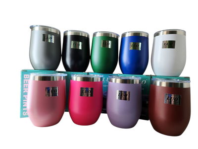 Vaso Jarro Mate Térmico de Acero Doble Capa 