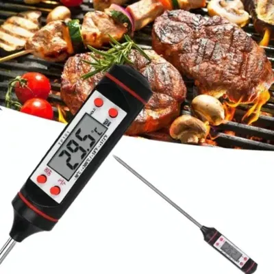 Termómetro Digital De Cocina Pincha Carne Y Alimentos
