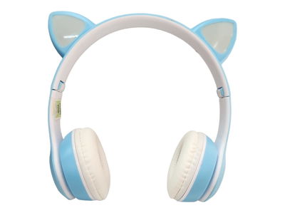 Auriculares Inalambrico Bluetooth - RECARGABLE FLEXIBLE RADIO -Celeste