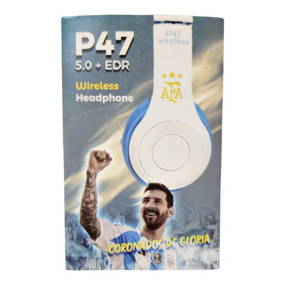 Auricular bluetooth P47 Diseño Seleccion Argentina