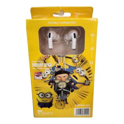 Audífonos Inalámbricos Pro 2 + Protector Con Diseño Minion