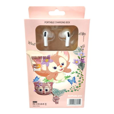 Audífonos Inalámbricos Pro 2 + Protector Con Diseño Gatita