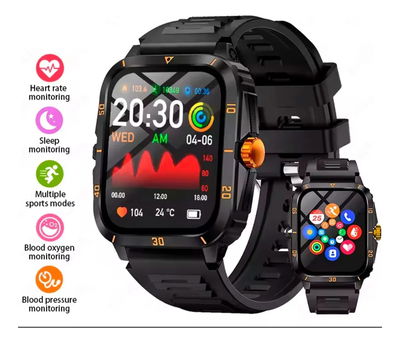 Reloj Noga Sw26 Smartwatch Inteligente Bt Deportivo Negro Negro