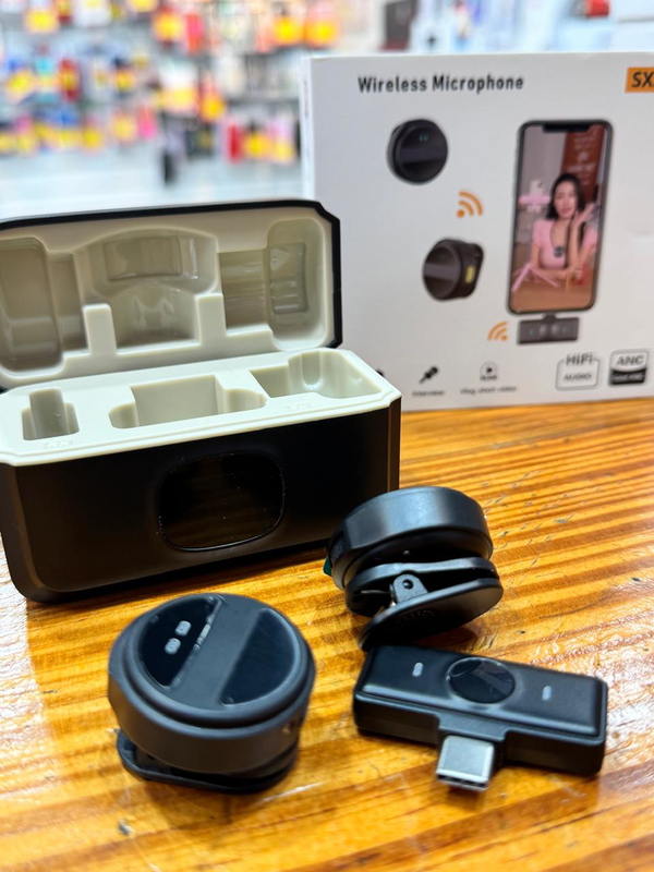 Micrófono Inalámbrico Sx21 | Tipoc , Clip Magnético