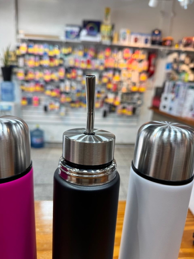 Mate Listo Autocebante Térmico 750ml + Termo Acero Inox