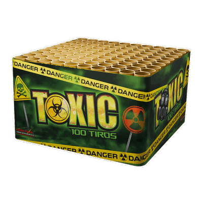 Torta Toxic 100 tiros 0,6"