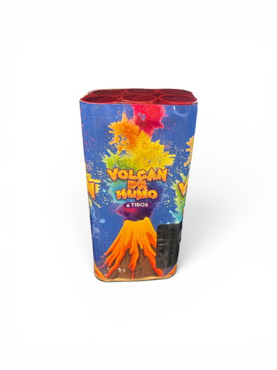 Volcan de Humo AZUL 6 tiros