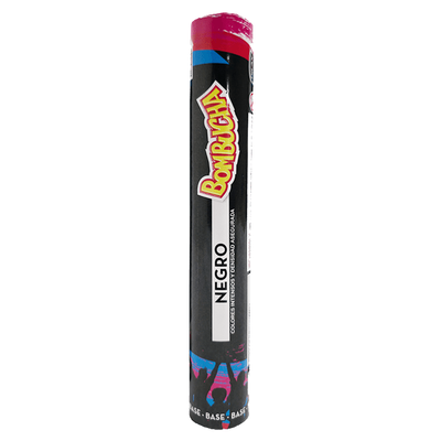Bengala de humo color negro