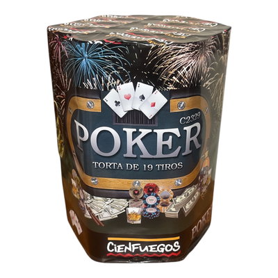 Torta Poker 19 tiros 1,25"