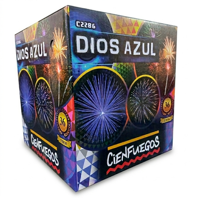 Torta Dios Azul 36 Tiros 1"