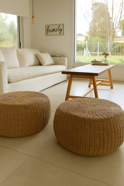 puff kraft 60 cm  (solo por pedido) 5 dias habiles aproximadamente