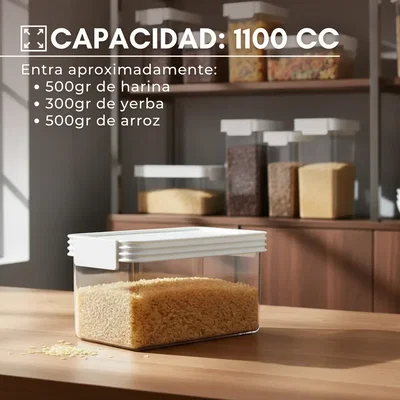 contenedor hermético 1100 