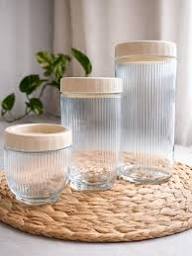 FRASCOS ENCASTRABLES DE VIDRIO X3