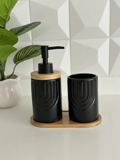 set de baño blanco cerámica