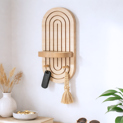 PORTA LLAVE OVAL VARILLADO ECO