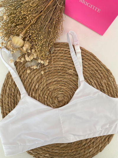 Corpiño de microfibra con ballena