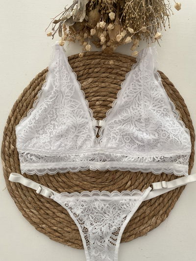 Conjunto de encaje con colaless