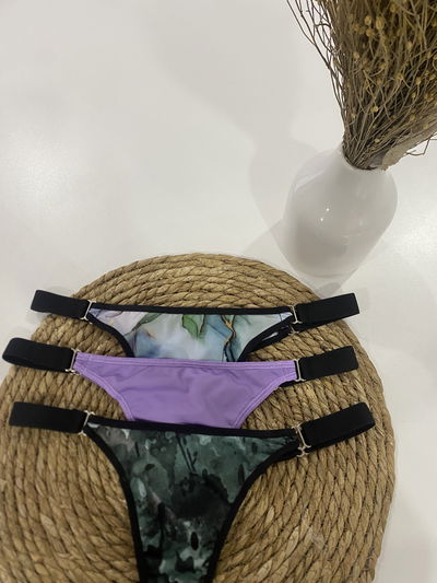 Pack x3 de colaless de microfibra