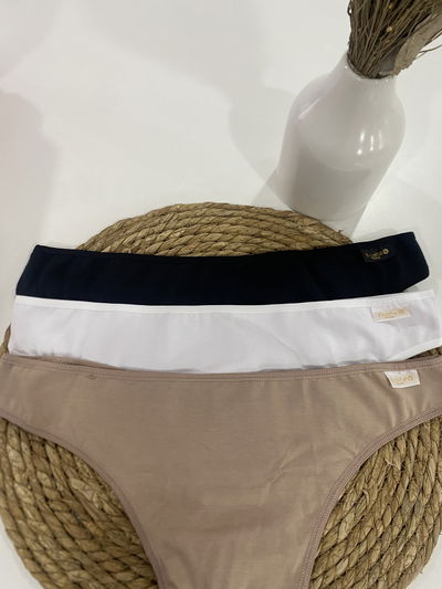 Pack x3 Colaless de algodón especial