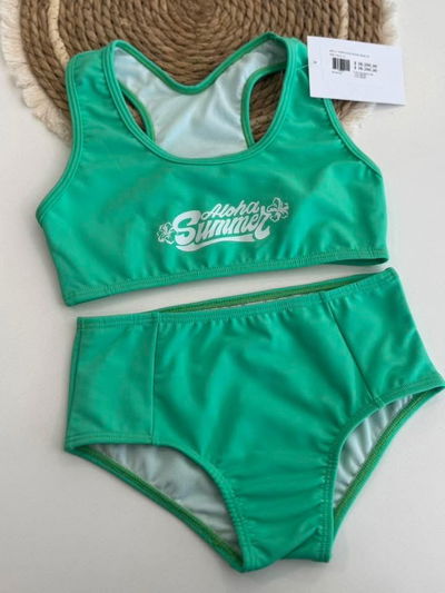 Bikini top de niña con bombacha