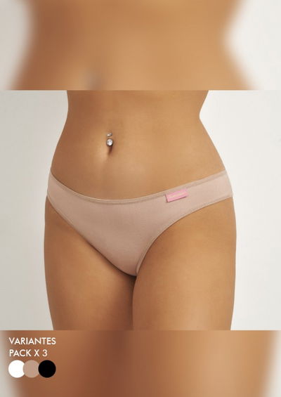 Pack x3 de vedetinas de microfibra