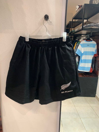 SHORT DE RUGBY NEGRO