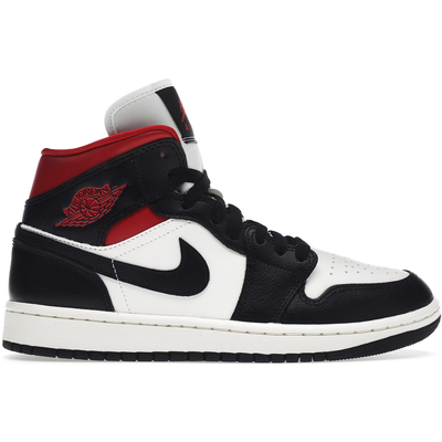 NIKE AIR JORDAN 1 MID GYM PANDA RED