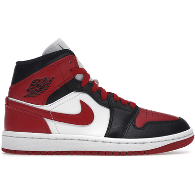 NIKE AIR JORDAN 1 MID ALTERNATE BRED TOE