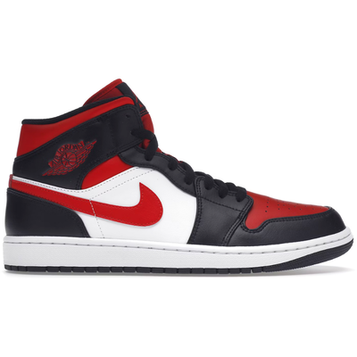 NIKE AIR JORDAN 1 WHITE BLACK RED