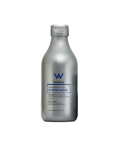 HAIRTHERAPY Shampoo Desamarillador Platino Argan 